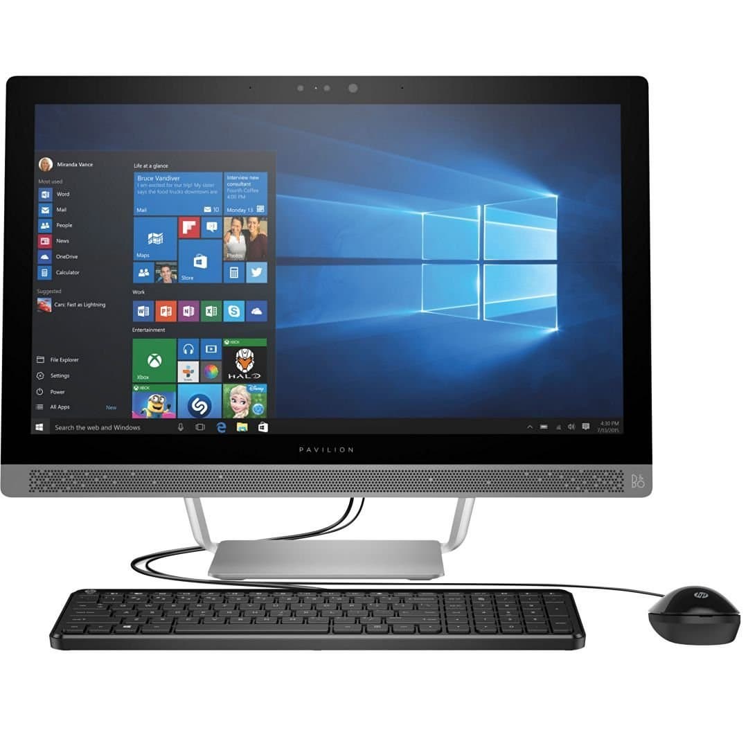 2017 Newest HP All in One Desktop 23_8 Inch Full HD _1920x10